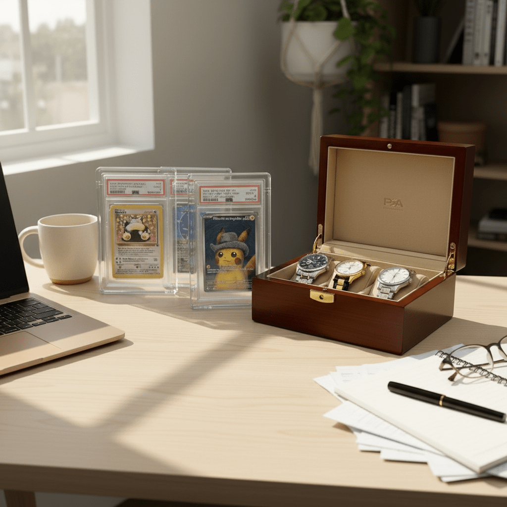 Akryl Displaykasse til graded kort (PSA/CGC) – 8mm klar akryl